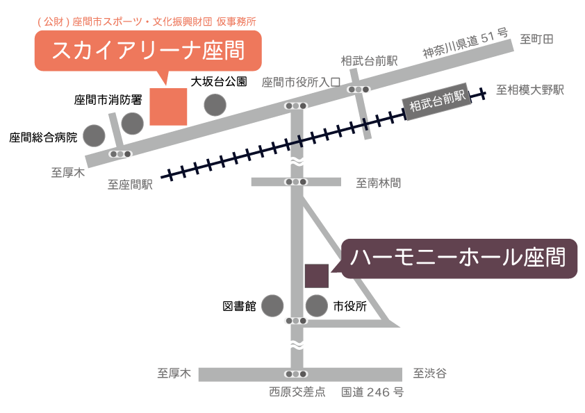 休館中の仮事務所のお知らせ